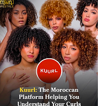Kuurl featured story about understanding your curls