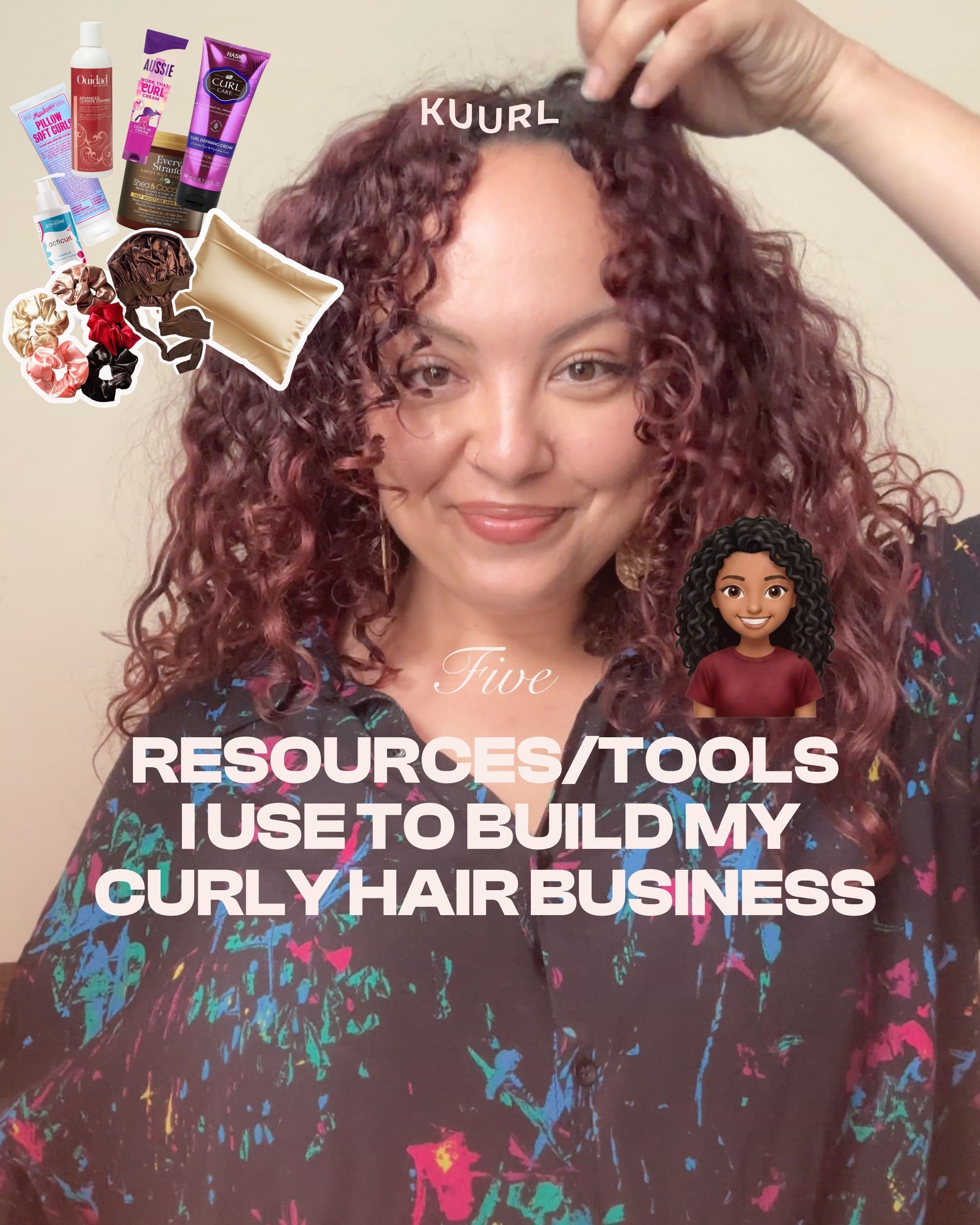 Kuurl guide to resources for a curly-hair business
